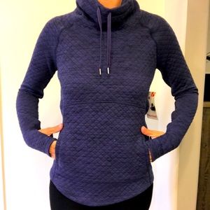 Marmot purple pullover cowl neck.